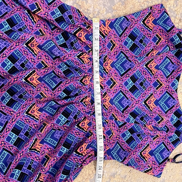 Bethany Mota for Aeropostale Open Back Print Dress, Size Small Petite - Picture 8 of 10